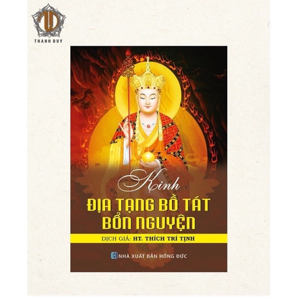 Sách - Kinh Địa Tạng Bồ Tát Bổn Nguyện Khổ Lớn, Bìa Mềm ( Ht50)
