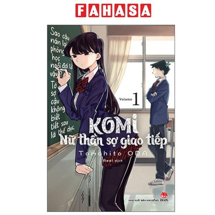 Sách - Komi - Nữ Thần Sợ Giao Tiếp - Tập 1 (Tái Bản 2025) Sách - Komi - Nữ Thần Sợ Giao Tiếp - Tập 1 (Tái Bản 2025)