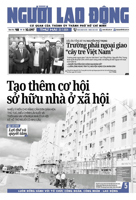 Nhật Báo Người Lao Động Từ Ngày 22-07-2024 Đến 26-07-2024 Nhật Báo Người Lao Động Từ Ngày 22-07-2024 Đến 26-07-2024