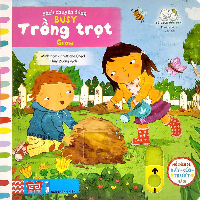 Sách Chuyển Động - Busy - Grow - Trồng Trọt Sách Chuyển Động - Busy - Grow - Trồng Trọt