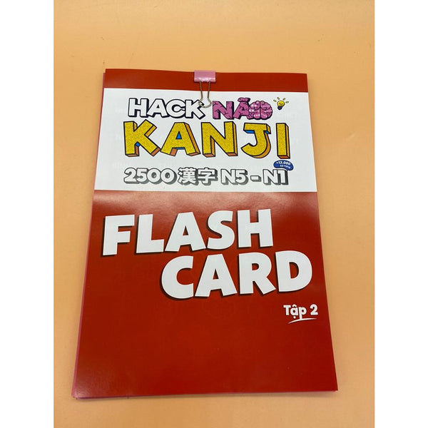 Flashcard Hack Não Kanji Tập 2