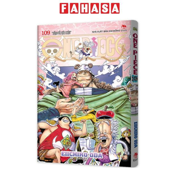 Sách - One Piece - Tập 109 - “Đứng Về Phía Cháu” - Bản Bìa Áo Sách - One Piece - Tập 109 - “Đứng Về Phía Cháu” - Bản Bìa Áo