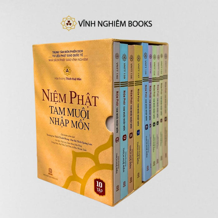 Sách - Hộp Sách Niệm Phật Tam Muội Nhập Môn - Vĩnh Nghiêm Books Sách - Hộp Sách Niệm Phật Tam Muội Nhập Môn - Vĩnh Nghiêm Books