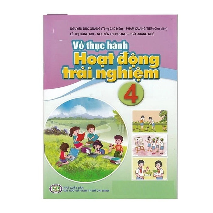Sách - Vở Thực Hành Hoạt Động Trải Nghiệm 4 - Cánh Diều Sách - Vở Thực Hành Hoạt Động Trải Nghiệm 4 - Cánh Diều