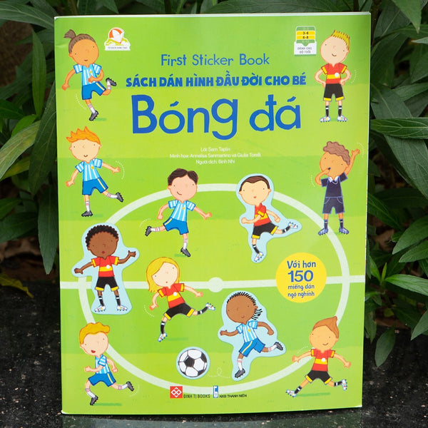 Sách - First Sticker Book - Sách Dán Hình Đầu Đời Cho Bé (Nhiều Chủ Đề) - Đinh Tị Books