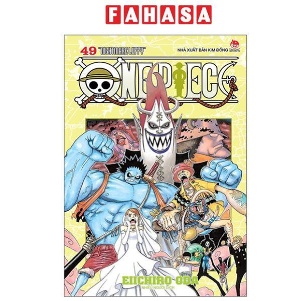 Sách - One Piece - Tập 49 - Nightmare Luffy - Bản Bìa Áo (Tái Bản 2025)