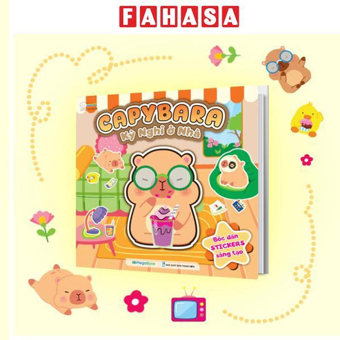 Sách - Capybara - Kỳ Nghỉ Ở Nhà Sách - Capybara - Kỳ Nghỉ Ở Nhà