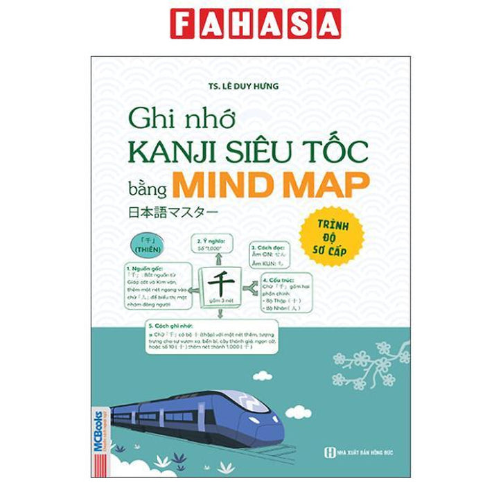 Sách - Ghi Nhớ Kanji Siêu Tốc Bằng Mindmap - Trình Độ Sơ Cấp Sách - Ghi Nhớ Kanji Siêu Tốc Bằng Mindmap - Trình Độ Sơ Cấp