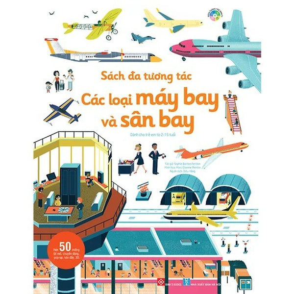 Sách - Sách Đa Tương Tác - Các Loại Máy Bay Và Sân Bay