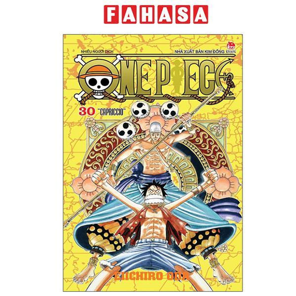 Sách - One Piece - Tập 30 - Capriccio - Bản Bìa Áo (Tái Bản 2025)