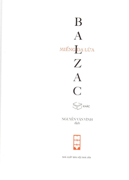 Balzac - Miếng Da Lừa