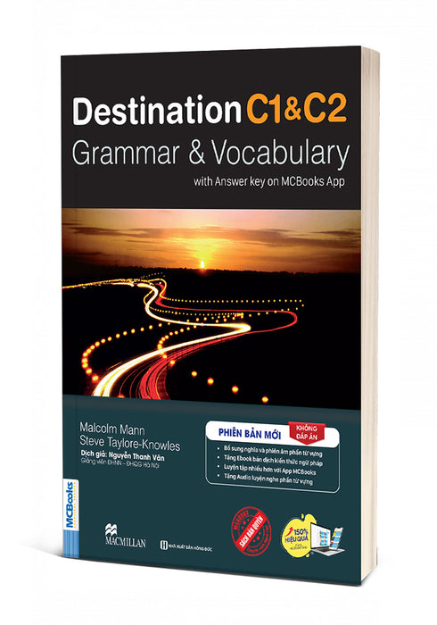 (Phiên Bản Mới, Tặng Eboook, Audio) Destination C1&C2 – Grammar & Vocabulary With Answer Key On Mcbooks App - Malcolm Mann, Steve Taylore-Knowles - Nguyễn Thanh Vân Dịch - Bizbooks (Phiên Bản Mới, Tặng Eboook, Audio) Destination C1&C2 – Grammar & Vocabulary With Answer Key On Mcbooks App - Malcolm Mann, Steve Taylore-Knowles - Nguyễn Thanh Vân Dịch - Bizbooks
