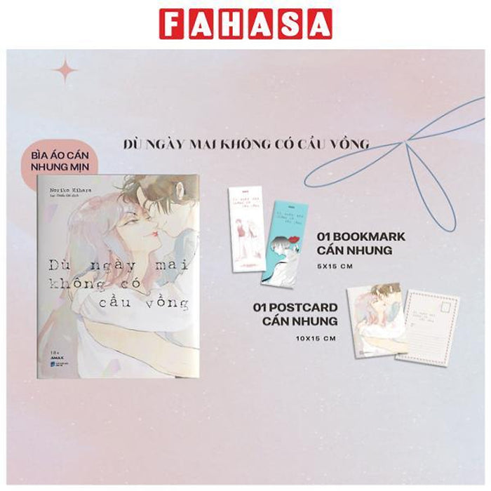 Dù Ngày Mai Không Có Cầu Vồng - Tặng Kèm Bìa Áo Rời + Bookmark Hai Mặt + Postcard Hai Mặt Dù Ngày Mai Không Có Cầu Vồng - Tặng Kèm Bìa Áo Rời + Bookmark Hai Mặt + Postcard Hai Mặt