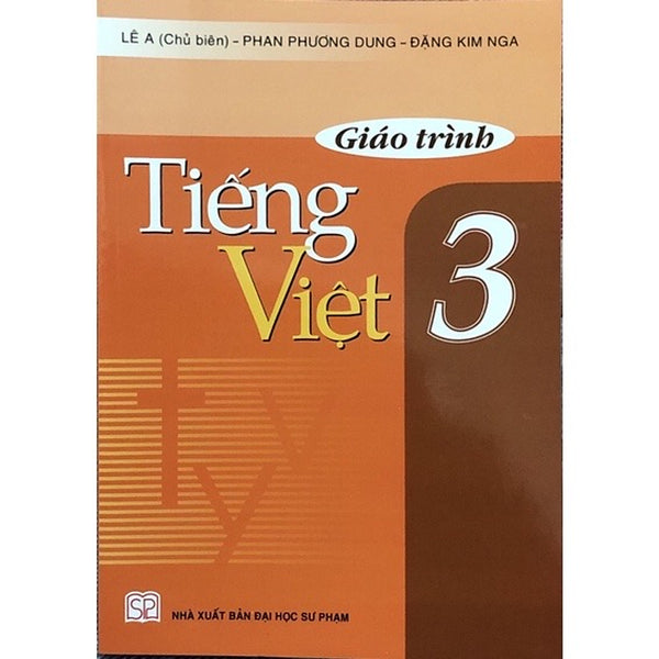 Sách - Giáo Trình Tiếng Việt 3