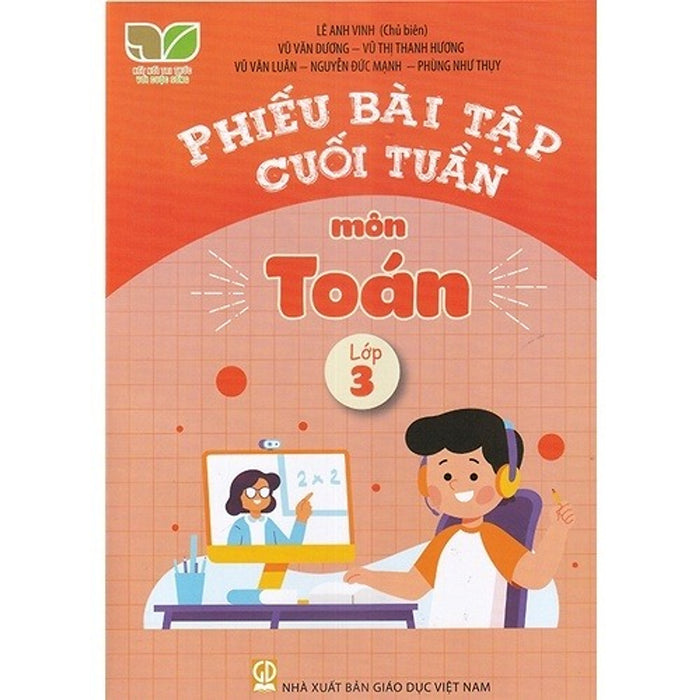 Sách - Phiếu Bài Tập Cuối Tuần Môn Toán Lớp 3 - Kết Nối Tri Thức - Gd Sách - Phiếu Bài Tập Cuối Tuần Môn Toán Lớp 3 - Kết Nối Tri Thức - Gd