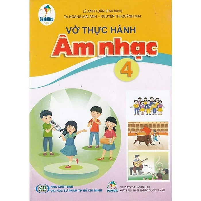Sách - Vở Thực Hành Âm Nhạc 4 - Cánh Diều Sách - Vở Thực Hành Âm Nhạc 4 - Cánh Diều
