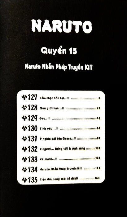 Sách - Naruto - Tập 15 - Naruto Nhẫn Pháp Truyền Kì!! (Tái Bản 2025) Sách - Naruto - Tập 15 - Naruto Nhẫn Pháp Truyền Kì!! (Tái Bản 2025)