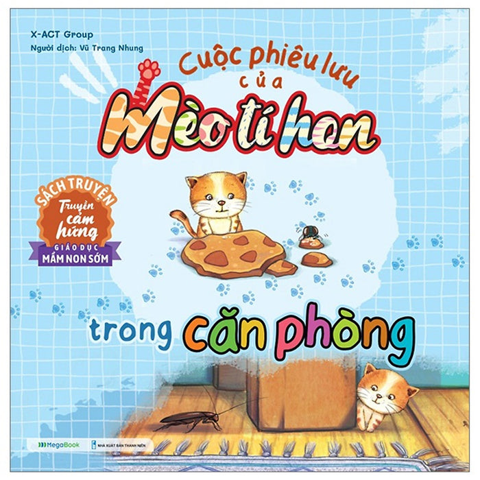 Cuộc Phiêu Lưu Của Mèo Tí Hon (6 Cuốn) - Mega Cuộc Phiêu Lưu Của Mèo Tí Hon (6 Cuốn) - Mega