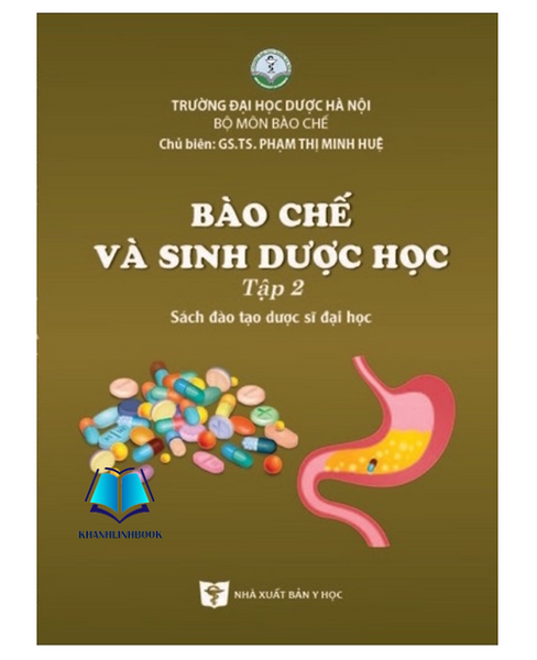 Sách - Bào Chế Và Sinh Dược Học Tập 2 2023 (Y)