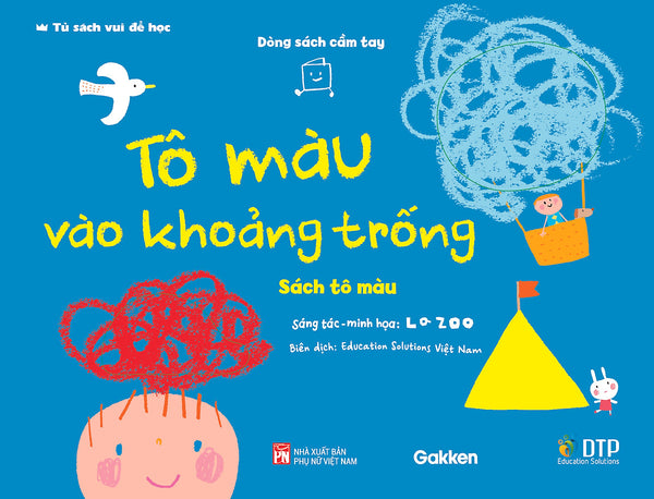 Sách - Dtpbooks - Tô Màu Vào Khoảng Trống - Tủ Sách Vui Để Học - Sách Tô Màu - Dòng Sách Cầm Tay