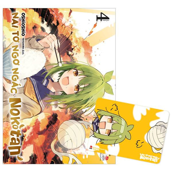 Sách - Nai Tơ Ngơ Ngác Nokotan - Tập 4 - Tặng Kèm Card Pvc