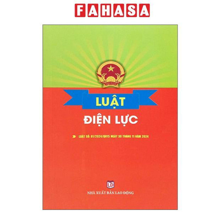 Sách - Luật Điện Lực Sách - Luật Điện Lực