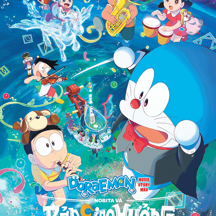 Sách - Doraemon Movie Story Màu:  Nobita Và Bản Giao Hưởng Sách - Doraemon Movie Story Màu:  Nobita Và Bản Giao Hưởng