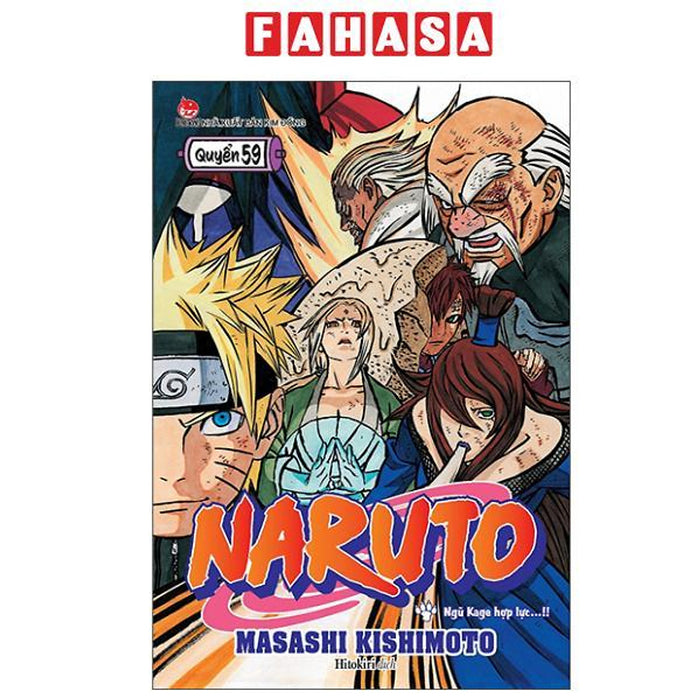 Sách - Naruto - Tập 59 - Ngũ Kage Hợp Lực…!! (Tái Bản 2025) Sách - Naruto - Tập 59 - Ngũ Kage Hợp Lực…!! (Tái Bản 2025)