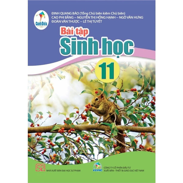Sách Bài Tập Sinh Học 11 - Cánh Diều - Gd