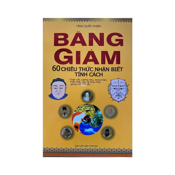 Sách - Băng Giám 60 Chiêu Thức Nhận Biết Tính Cách -  Tăng Quốc Phiên - Nxb Thời Đại - Minh Lâm