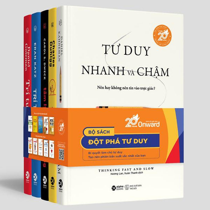 Bộ Sách Đột Phá Tư Duy - Kỷ Niệm 20 Năm Onward (Bộ 5 Cuốn) - Bản Quyền Bộ Sách Đột Phá Tư Duy - Kỷ Niệm 20 Năm Onward (Bộ 5 Cuốn) - Bản Quyền