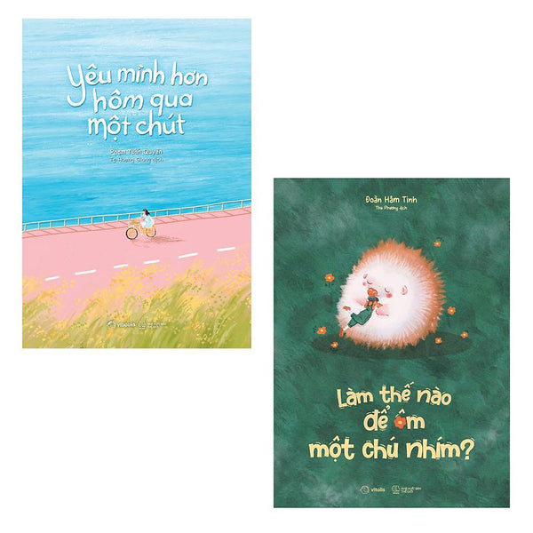 Sách - Yêu Mình Hơn Hôm Qua Một Chút + Làm Thế Nào Để Ôm Một Chú Nhím - Az Việt Nam