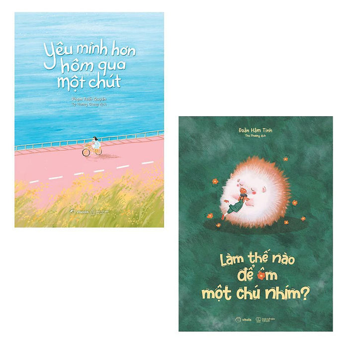 Sách - Yêu Mình Hơn Hôm Qua Một Chút + Làm Thế Nào Để Ôm Một Chú Nhím - Az Việt Nam Sách - Yêu Mình Hơn Hôm Qua Một Chút + Làm Thế Nào Để Ôm Một Chú Nhím - Az Việt Nam