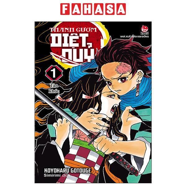 Sách - Thanh Gươm Diệt Quỷ - Tập 1 - Tàn Khốc (Tái Bản 2025)