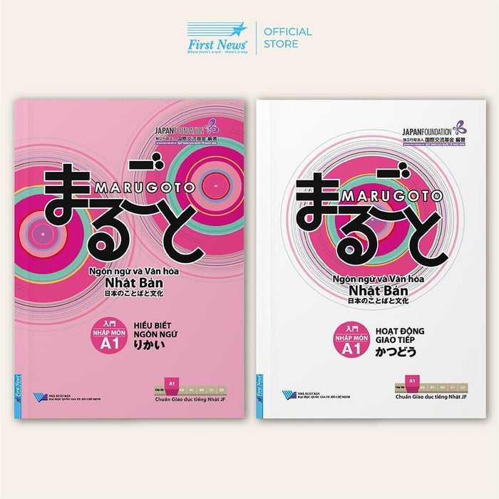 Sách - Marugoto Hiểu Biết Ngôn Ngữ + Hoạt Động Giao Tiếp - Trình Độ Nhập Môn A1 - First News Sách - Marugoto Hiểu Biết Ngôn Ngữ + Hoạt Động Giao Tiếp - Trình Độ Nhập Môn A1 - First News