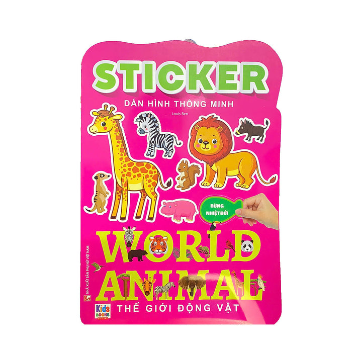 Sticker -Thế Giới Động Vật - Rừng Nhiệt Đới Sticker -Thế Giới Động Vật - Rừng Nhiệt Đới