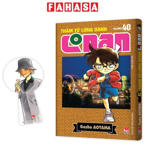 Sách - Thám Tử Lừng Danh Conan - Tập 40 - Bản Nâng Cấp - Tặng Kèm Bookmark