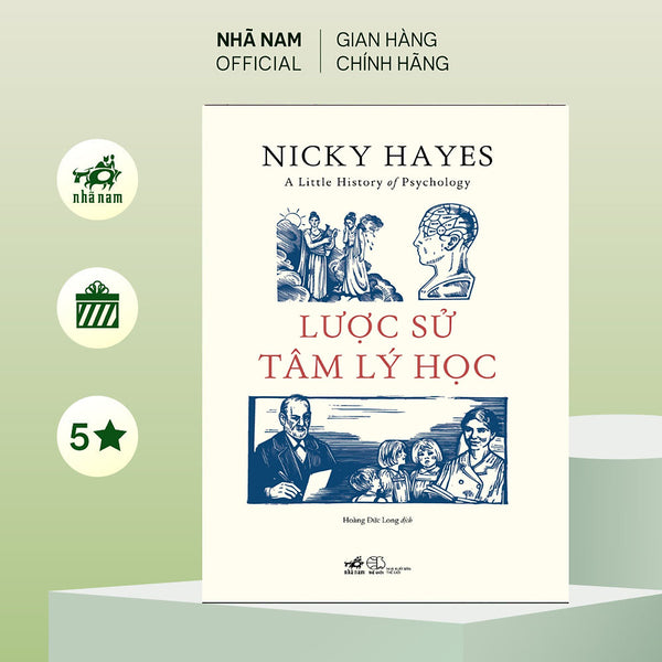 Sách - Lược Sử Tâm Lý Học (Nicky Hayes) (Nhã Nam Official)