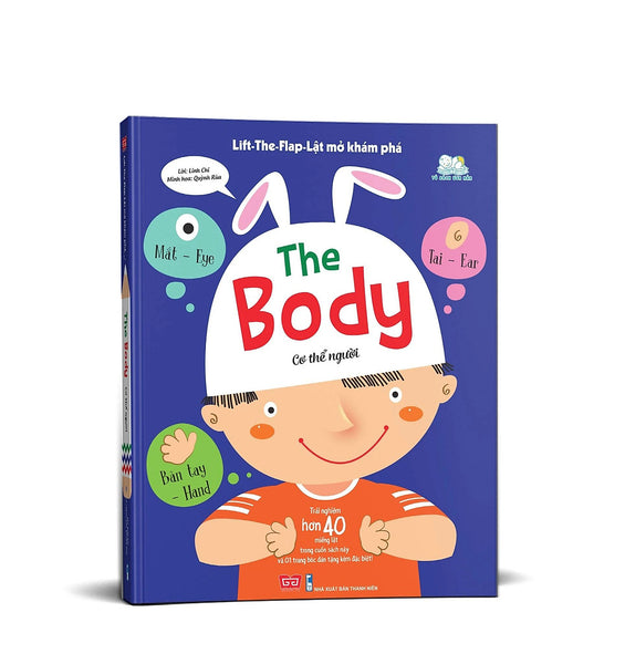 Sách Lift The Flap - Lật Mở Khám Phá - Cơ Thể Người (0 - 6 Tuổi)