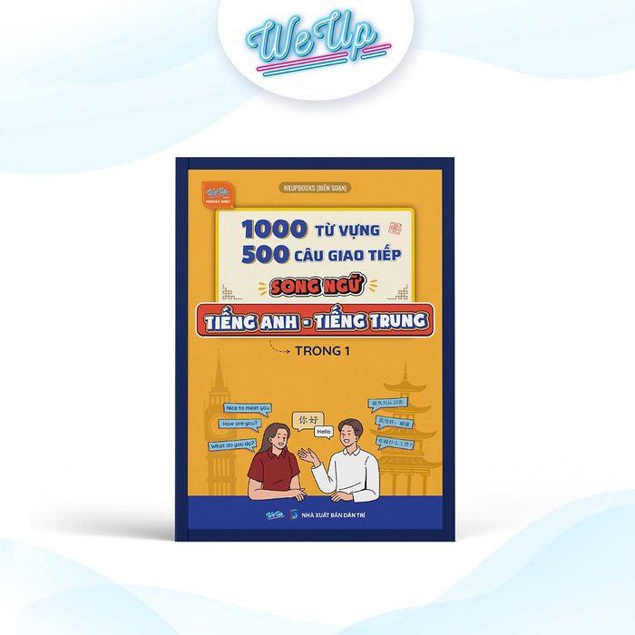 Sách - 1000 Từ Vựng + 500 Câu Giao Tiếp Song Ngữ Anh - Trung Sách - 1000 Từ Vựng + 500 Câu Giao Tiếp Song Ngữ Anh - Trung