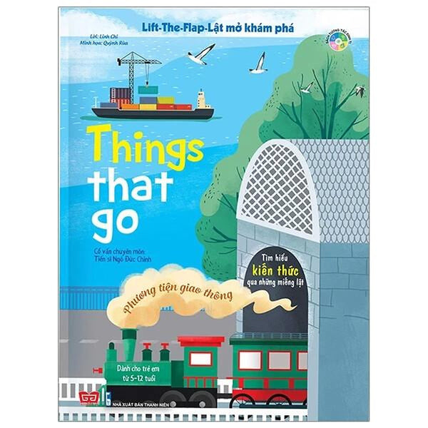Sách Lift The Flap - Lật Mở Khám Phá - Phương Tiện Giao Thông Dành Cho Trẻ Em Từ 5-12 Tuổi