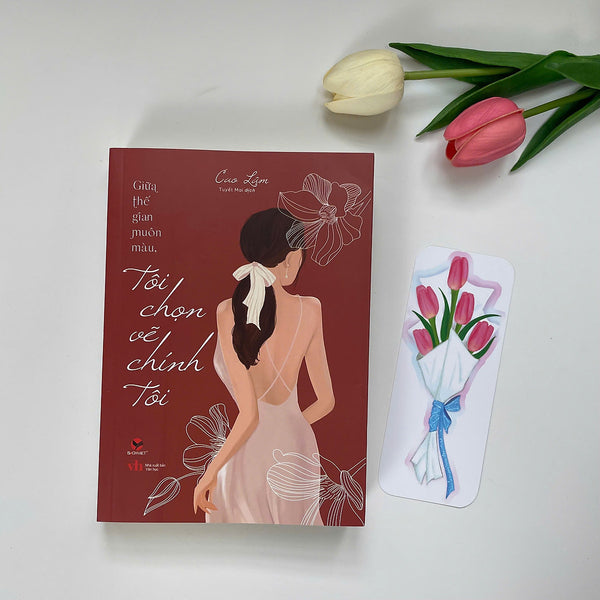 Sách - Giữa Thế Gian Muôn Màu, Tôi Chọn Vẽ Chính Tôi - Cao Lâm - (Bách Việt)