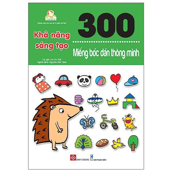 Sách 300 Miếng Bóc Dán Thông Minh - Khả Năng Sáng Tạo