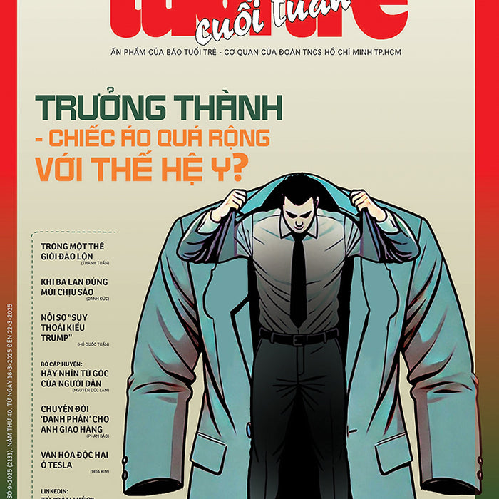 Tuổi Trẻ Cuối Tuần Số 9 Phát Hành Ngày 16-3-2025 Tuổi Trẻ Cuối Tuần Số 9 Phát Hành Ngày 16-3-2025