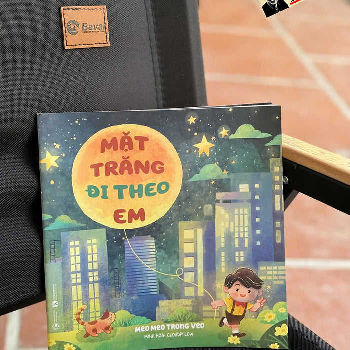 Mặt Trăng Đi Theo Em – Meo Meo Trong Veo – Thái Hà – Nxb Công Thương Mặt Trăng Đi Theo Em – Meo Meo Trong Veo – Thái Hà – Nxb Công Thương