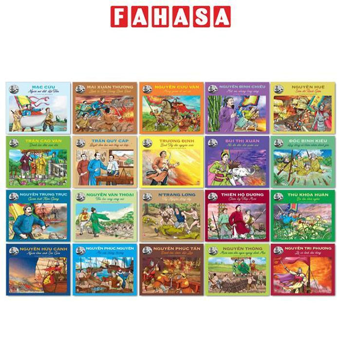 Sách - Bộ Sách Hào Kiệt Đất Phương Nam (Bộ 20 Cuốn) Sách - Bộ Sách Hào Kiệt Đất Phương Nam (Bộ 20 Cuốn)
