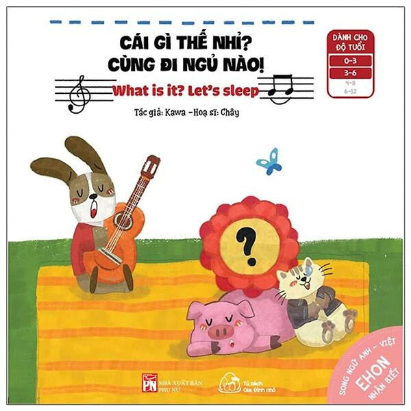 Sách Ehon Nhận Biết Cái Gì Thế Nhỉ? - Cùng Đi Ngủ Nào