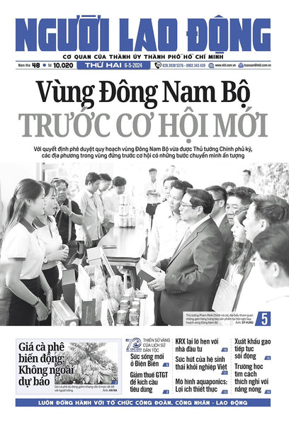 Nhật Báo Người Lao Động Từ Ngày 06-05-2024 Đến 12-05-2024
