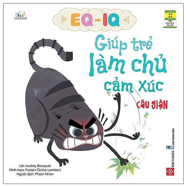 Sách Eq - Iq Giúp Trẻ Làm Chủ Cảm Xúc -  Cáu Giận