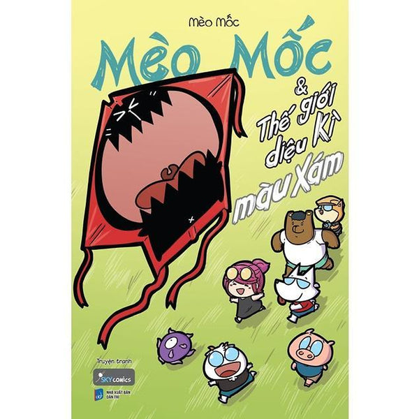 Sách - Mèo Mốc Và Thế Giới Diệu Kỳ Màu Xám - Az Việt Nam